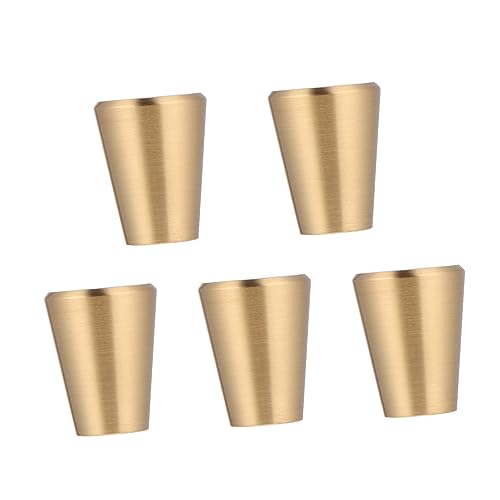 Gadpiparty 5 Stück Fünfteiliges Kupfernen Möbelgriffen für Schranktüren und Klassisches Design Langlebig Elegant für Möbel Geeignet für Schränke Kleiderschränke Küchen und von Gadpiparty