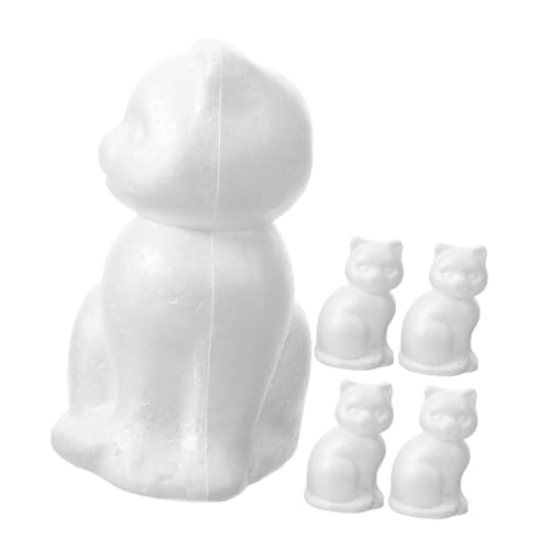 Gadpiparty 5 Stück Handgefertigte Schaumstoff Kätzchen Schaumstoff Bastelmodell Schäume Embryonen Blanke Schaumstoffe Embryonen Blanke Schaumstoffe Form Unfertiger Schaumstoffblock Gadpiparty 5 Stück Handgefertigte Schaumstoff Kätzchen Schaumstoff Bastelmodell Schäume Embryonen Blanke Schaumstoffe Embryonen Blanke Schaumstoffe Form Unfertiger Schaumstoffblock von Gadpiparty