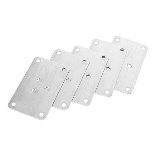 Gadpiparty 5 Stück Möbelbein Befestigungsplatten Flache Verbindungselemente für Stabile Tischbeine Einfach zu Montieren für Sofas Tische und Stühle Verstärkt und Repariert Wackelige Möbel von Gadpiparty