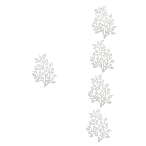 Gadpiparty 5 Stück Präge Messer Form Schnitte Blatt gestanzt Stanzformen Stanzschablone für sterben Stanzteile aus Metall Scrapbooking stirbt Kohlenstoffstahl Silver von Gadpiparty