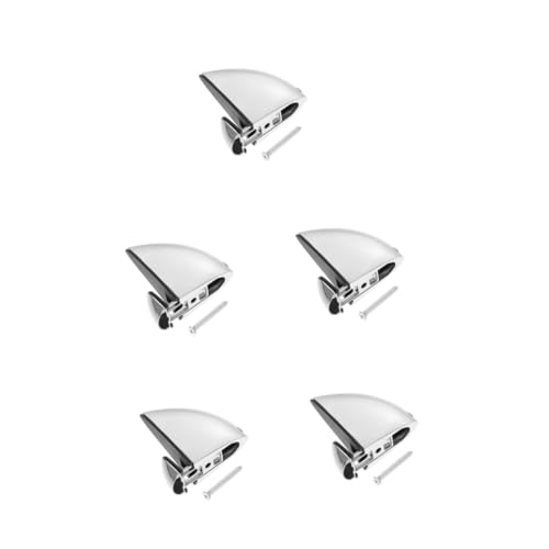 Gadpiparty 5 Stück Teiliges Einstellbare Glasfischmaulklammer aus Rostfreiem Zinklegierungs-material Stabiler Glashalter für Glasplatten Vielseitiger Glasregalhalter und Spiegelbefestigung Gadpiparty 5 Stück Teiliges Einstellbare Glasfischmaulklammer aus Rostfreiem Zinklegierungs-material Stabiler Glashalter für Glasplatten Vielseitiger Glasregalhalter und Spiegelbefestigung von Gadpiparty