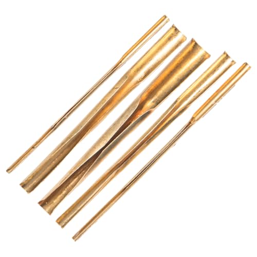 Gadpiparty 5 Stück Teiliges Keramische Lochschneider Messing Vielseitige Werkzeuge für Töpferarbeiten zum Herstellen von Teekannen und Blumentöpfen Ergonomisch Gestaltet für Komfortable Gadpiparty 5 Stück Teiliges Keramische Lochschneider Messing Vielseitige Werkzeuge für Töpferarbeiten zum Herstellen von Teekannen und Blumentöpfen Ergonomisch Gestaltet für Komfortable von Gadpiparty