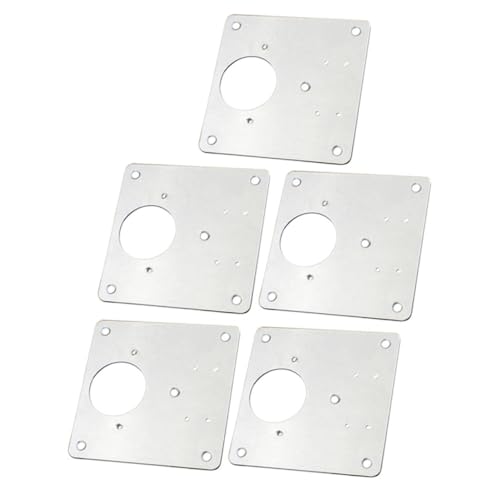 Gadpiparty 5 Stück Teiliges Scharnier Reparaturblech aus Edelstahl mit Schrauben Stabile Montageplatte für Möbel Schranktür und Seitenteil Reparatur Einfache Installation Langlebiges Gadpiparty 5 Stück Teiliges Scharnier Reparaturblech aus Edelstahl mit Schrauben Stabile Montageplatte für Möbel Schranktür und Seitenteil Reparatur Einfache Installation Langlebiges von Gadpiparty