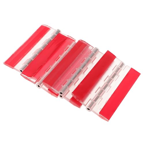 Gadpiparty 5 Stück Teiliges Selbstklebendes Klavierscharnier Starke Acryl Scharniere mit Doppelseitigem Klebeband Leicht Montierbar ohne Werkzeug Robust für Schranktüren Faltbare Möbel DIY von Gadpiparty