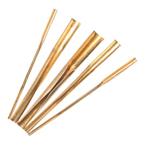 Gadpiparty 5 Stück Teiliges Tonlochern Präzise Keramik Punch Tools für Bohren Öffnen und Modellieren der Töpferei für Teekannen Blumentöpfe und Mehr von Gadpiparty