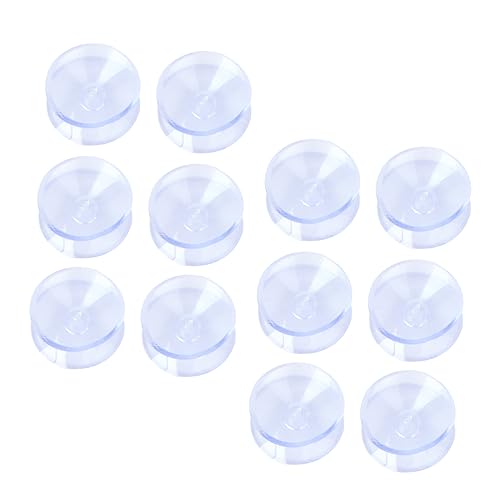 Gadpiparty 50stücke Doppelseitige Saugnapf-Pads Für Glas Transparente rutschfeste Pads Zur Sicheren Fixierung Tischplatten Badezimmerglas Und Möbeloberflächen Für Heimgebrauch von Gadpiparty