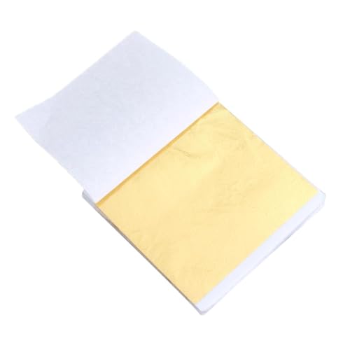 Gadpiparty 50stücke Folienpapier Blattgold-Imitation Glänzende Goldfolie Bastelmaterial Farbiges Papier Für Dekoration Kunst Möbel Rahmen Vasen Und Objekte Goldfarben Gadpiparty 50stücke Folienpapier Blattgold-Imitation Glänzende Goldfolie Bastelmaterial Farbiges Papier Für Dekoration Kunst Möbel Rahmen Vasen Und Objekte Goldfarben von Gadpiparty