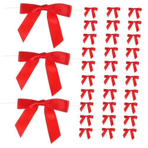 Gadpiparty 50stücke Mini-Schleifen Aus Polyester Und Eisendraht Kleine Rote Schleifen Zum Basteln Für Partygeschenke Geschenkverpackungen Und DIY-projekte Winzige Stoffschleifen Als Gadpiparty 50stücke Mini-Schleifen Aus Polyester Und Eisendraht Kleine Rote Schleifen Zum Basteln Für Partygeschenke Geschenkverpackungen Und DIY-projekte Winzige Stoffschleifen Als von Gadpiparty