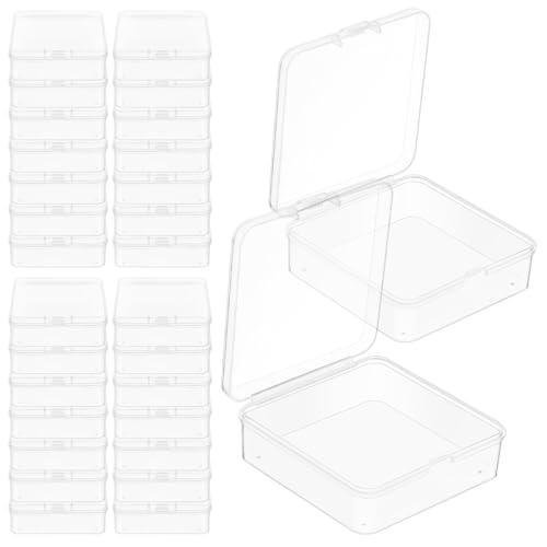 Gadpiparty 50stücke Klarer Aufbewahrungsbehälter Für Bastelbedarf Transparente Organizer-Boxen Für Schmuck Kleinteile Und Bürobedarf Gadpiparty 50stücke Klarer Aufbewahrungsbehälter Für Bastelbedarf Transparente Organizer-Boxen Für Schmuck Kleinteile Und Bürobedarf von Gadpiparty