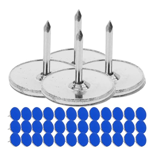 Gadpiparty 50 Stück Reflektierende Reißzwecken Passt Zum Camping Laufende Reflektierende Ausrüstung Reflektierende Ausrüstung Für Läufer Einsatz Camper Wandern Pfad Stahl Blue von Gadpiparty