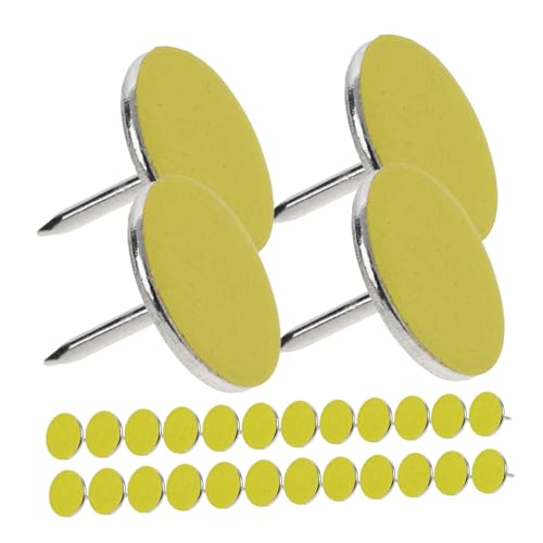 Gadpiparty 50 Stück Reflektierende Reißzwecken Pfad Camping-Ausrüstung Wegmarkierungen Punktmarkierungen gehen Reflektornägel für Bäume reflektierende Ausrüstung Stahl Yellow Gadpiparty 50 Stück Reflektierende Reißzwecken Pfad Camping-Ausrüstung Wegmarkierungen Punktmarkierungen gehen Reflektornägel für Bäume reflektierende Ausrüstung Stahl Yellow von Gadpiparty