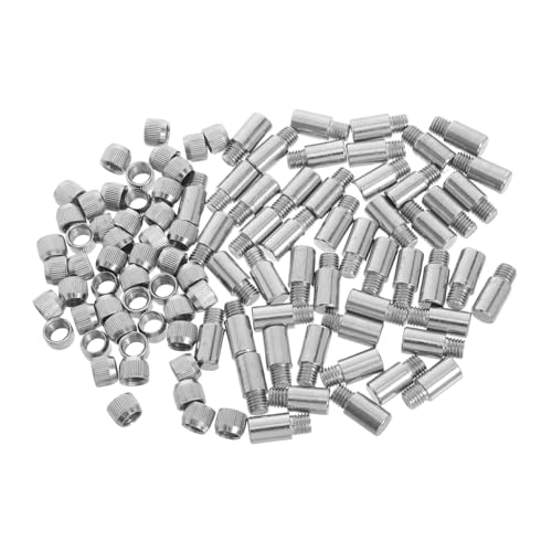 Gadpiparty 50 Stück Schrank Regalstützstifte aus Robustem Material Langlebige Schrauben für Kleiderschrank Bücherregal und Glasvitrine Vielseitige Möbel-ersatzteile Glatte Oberfläche Gadpiparty 50 Stück Schrank Regalstützstifte aus Robustem Material Langlebige Schrauben für Kleiderschrank Bücherregal und Glasvitrine Vielseitige Möbel-ersatzteile Glatte Oberfläche von Gadpiparty