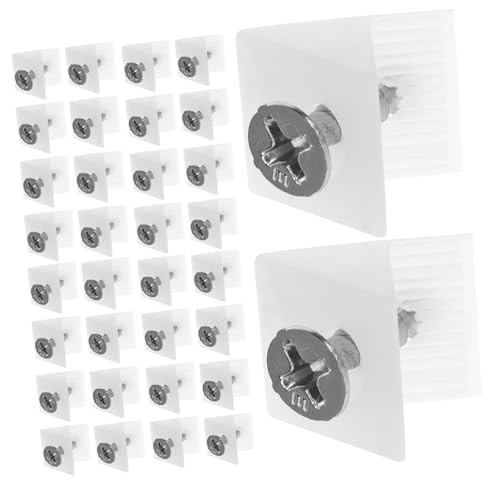 Gadpiparty 50 Stück Schubladenkeile mit Schrauben Abs Reparaturset für Durchhängende Schubladenböden Schräge Montage Stabile Schubladenhalter für Möbelbefestigung Gadpiparty 50 Stück Schubladenkeile mit Schrauben Abs Reparaturset für Durchhängende Schubladenböden Schräge Montage Stabile Schubladenhalter für Möbelbefestigung von Gadpiparty