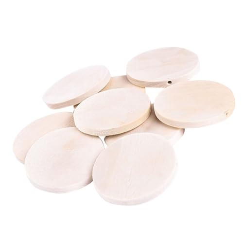 Gadpiparty 50 Stück Unbehandelte Holzscheiben für DIY Schmuckherstellung Runde Holzdiscs für Ohrringe und Armbänder Zubehörteile für Bastelprojekte Gadpiparty 50 Stück Unbehandelte Holzscheiben für DIY Schmuckherstellung Runde Holzdiscs für Ohrringe und Armbänder Zubehörteile für Bastelprojekte von Gadpiparty