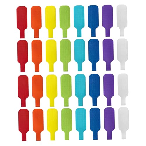 Gadpiparty 56 Stück Teiliges Mehrfarbige Wiederbeschreibbare Nylon-kabelmarkierer mit Haken Schlaufenverschluss Vielseitige Beschreibbare Drahtetiketten für Computer und Elektronik Gadpiparty 56 Stück Teiliges Mehrfarbige Wiederbeschreibbare Nylon-kabelmarkierer mit Haken Schlaufenverschluss Vielseitige Beschreibbare Drahtetiketten für Computer und Elektronik von Gadpiparty