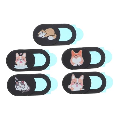 Gadpiparty 5stücke Webcam Abdeckung Katze Muster Kamera Slide Notebook Privatsphäre Schutz Sichtschutz Antispionage Hacking Ultra Dünn von Gadpiparty