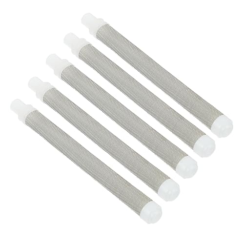 Gadpiparty 5Stücke Airless Farbspritzfilter Hochwertiges Mesh für Airless Spritzgeräte Installieren Ersetzen Verlängert die Pumpenlebensdauer Effizienter Schutz von Gadpiparty