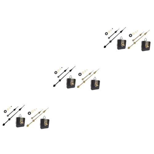 Gadpiparty 6sätze Geräuschloses Mit Zeigern Wanduhr Mechanismus Für Wanduhren Reparatur Und Ersatzteile von Gadpiparty