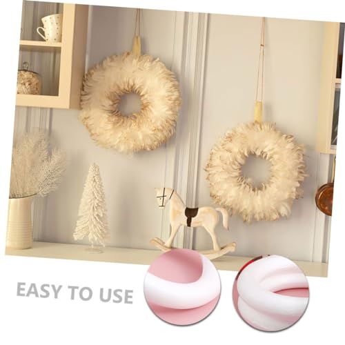 Gadpiparty 6 Stück Teiliges DIY Schaumstoffringe Unbemalt Schaumstoffkreise für Bastelprojekte Party Dekorationen Leicht und Langlebig für Weihnachts und Festtagskränze Gadpiparty 6 Stück Teiliges DIY Schaumstoffringe Unbemalt Schaumstoffkreise für Bastelprojekte Party Dekorationen Leicht und Langlebig für Weihnachts und Festtagskränze von Gadpiparty