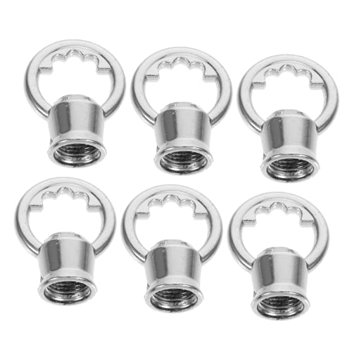 Gadpiparty 6 Stück Teiliges Metall Augenschrauben mit Innengriff Geschlossene Ösen für Stabile DIY Kronleuchter Pflanzenaufhängung Verschleißfest und Sicher für Deckenbefestigung Gadpiparty 6 Stück Teiliges Metall Augenschrauben mit Innengriff Geschlossene Ösen für Stabile DIY Kronleuchter Pflanzenaufhängung Verschleißfest und Sicher für Deckenbefestigung von Gadpiparty