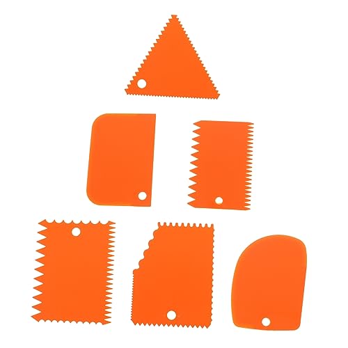 Gadpiparty 6stücke Teiliges Aus Kunststoff-schabern Für Tonmodellierung Ergonomisches Werkzeug Für DIY-projekte Skulpturen Und Töpferarbeiten Langlebig Und Einfach Zu Reinigen von Gadpiparty
