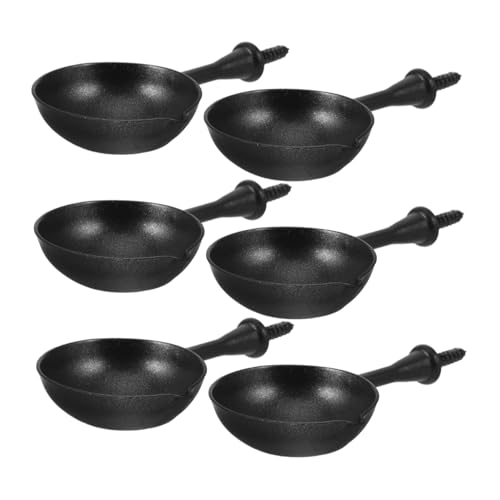 Gadpiparty 6 Stück Teiliges Wachssiegel löffel Langlebigem Praktischer Schmelzlöffel zum Einfachen Schmelzen von Wachssiegeln Platzsparend und Vielseitig Einsetzbar für Umschläge und von Gadpiparty