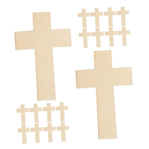 Gadpiparty 60 Stück Teiliges Holzkreuz Bemalen Dicke Unvollendete Holzscheiben für DIY Bastelprojekte Glatte Oberfläche Leichte Tragbare Kreuzornamente für Ostern Weihnachten und Religiöse Gadpiparty 60 Stück Teiliges Holzkreuz Bemalen Dicke Unvollendete Holzscheiben für DIY Bastelprojekte Glatte Oberfläche Leichte Tragbare Kreuzornamente für Ostern Weihnachten und Religiöse von Gadpiparty