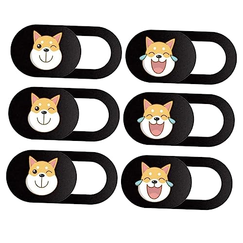 Gadpiparty Webcam-Abdeckung Schiebeabdeckung für Laptop Webcam-Abdeckung Telefonkamera-Abdeckung Hundemuster Sichtschutz von Gadpiparty
