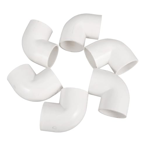 Gadpiparty 6Stücke PVC Winkelstück Innendurchmesser PVC Rohrverbindung für DIY Projekte Gewächshäuser Möbel Stabile und Leckagefreie Verbindung Gadpiparty 6Stücke PVC Winkelstück Innendurchmesser PVC Rohrverbindung für DIY Projekte Gewächshäuser Möbel Stabile und Leckagefreie Verbindung von Gadpiparty
