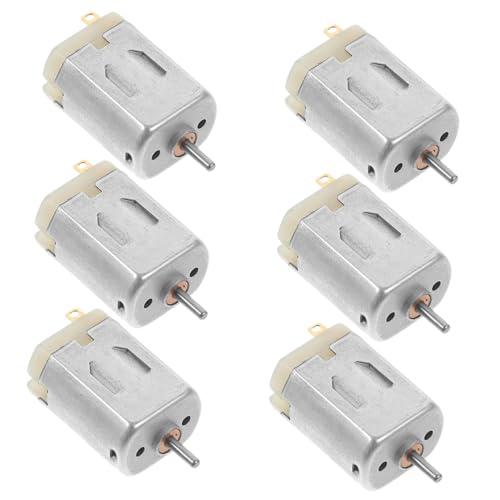 Gadpiparty 6Stücke Teiliges DIY Spielzeugmotor Set Motor für Modelleisenbahnen Elektroautos und Flugzeuge Leicht und Installieren Perfektes Zubehör für Bastler Gadpiparty 6Stücke Teiliges DIY Spielzeugmotor Set Motor für Modelleisenbahnen Elektroautos und Flugzeuge Leicht und Installieren Perfektes Zubehör für Bastler von Gadpiparty