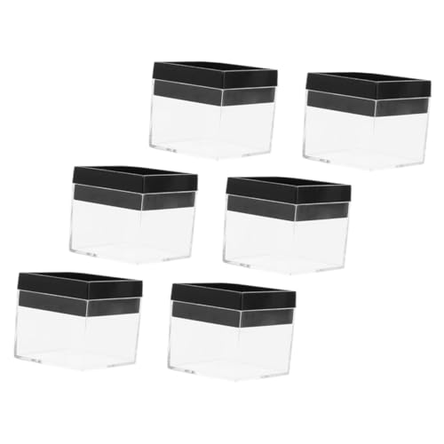 Gadpiparty 6Stücke Transparente Mineralprobenboxen Stapelbare Aufbewahrungsbox Für Sammlerstücke Robuste Vitrine Material Für Mineralien Und Dekoration Gadpiparty 6Stücke Transparente Mineralprobenboxen Stapelbare Aufbewahrungsbox Für Sammlerstücke Robuste Vitrine Material Für Mineralien Und Dekoration von Gadpiparty