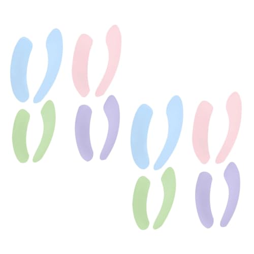 Gadpiparty 8 Paare Toilettensitzauflagen Waschbare und Wiederverwendbare Kissen Bequem und Weich für Toiletten Zufälligen Farben für Haushalt Zufällige Farbe Zufällige Farbe von Gadpiparty