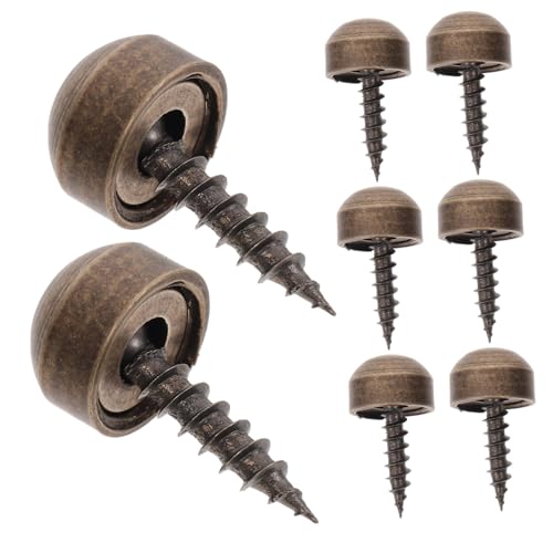 Gadpiparty 8 Stück Messing Dekorative Schraubenabdeckungen Selbstschneidend für Glas Spiegelbefestigung Vielseitig Einsetzbar zur Abdeckung von Schrauben und Bohrlöchern für Zuhause und Gadpiparty 8 Stück Messing Dekorative Schraubenabdeckungen Selbstschneidend für Glas Spiegelbefestigung Vielseitig Einsetzbar zur Abdeckung von Schrauben und Bohrlöchern für Zuhause und von Gadpiparty