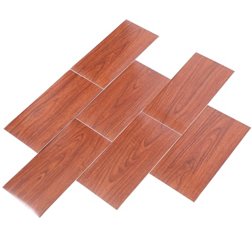 Gadpiparty 8 Stück Selbstklebende PVC Bodenaufkleber Abziehbare Fliesenaufkleber mit Holzmaserung für Schlafzimmer Bad Küche und Wohnzimmer Einfache Renovierung ohne Kleberückstände Gadpiparty 8 Stück Selbstklebende PVC Bodenaufkleber Abziehbare Fliesenaufkleber mit Holzmaserung für Schlafzimmer Bad Küche und Wohnzimmer Einfache Renovierung ohne Kleberückstände von Gadpiparty