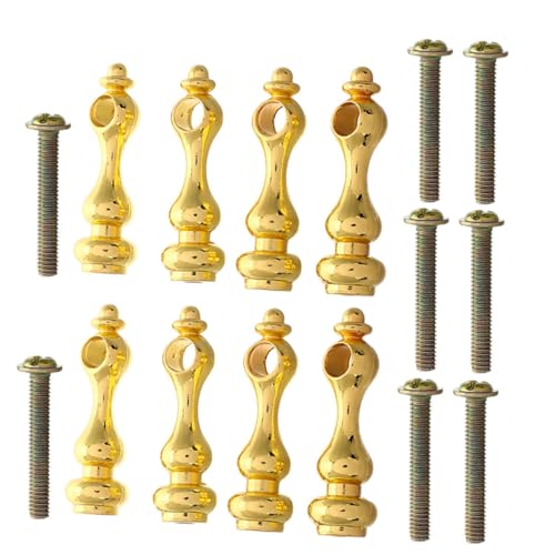 Gadpiparty 8 Stück Teiliges Geländerpfosten Verbindungsset aus Robustem Vielseitige Baluster Spindeln für Möbel Weinschrank und Servierwagen Einfache Montage Design Langlebige Gadpiparty 8 Stück Teiliges Geländerpfosten Verbindungsset aus Robustem Vielseitige Baluster Spindeln für Möbel Weinschrank und Servierwagen Einfache Montage Design Langlebige von Gadpiparty