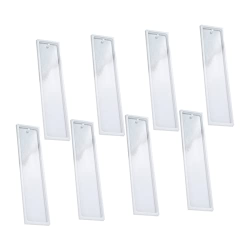 Gadpiparty 8 Stück Teiliges Silikon Lesezeichen Mould Diy Silikonform für Lesezeichen Einfach zu Reinigen Langlebig und Wiederverwendbar für Bastelprojekte und Gadpiparty 8 Stück Teiliges Silikon Lesezeichen Mould Diy Silikonform für Lesezeichen Einfach zu Reinigen Langlebig und Wiederverwendbar für Bastelprojekte und von Gadpiparty