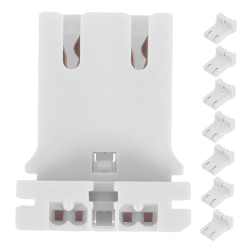 Gadpiparty 8 Stück Teiliges U Förmiges Lampenhalter Stecker Lampenfassung für Leuchtstofflampen für Büro und Fabrikbeleuchtung Einfache Installation Langlebige Materialien Stabiler Halt Gadpiparty 8 Stück Teiliges U Förmiges Lampenhalter Stecker Lampenfassung für Leuchtstofflampen für Büro und Fabrikbeleuchtung Einfache Installation Langlebige Materialien Stabiler Halt von Gadpiparty