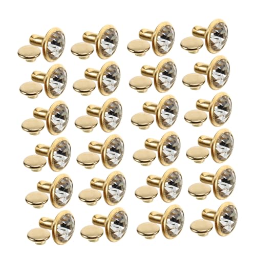 Gadpiparty 80 Stück Kristall Nieten mit Doppelter Abdeckkappe Funkelnde Strassnieten für DIY Kleidung Schuhe Taschen Hüte und Kleider Stabile Befestigung für Lederhandwerk und Modeverzierung Gadpiparty 80 Stück Kristall Nieten mit Doppelter Abdeckkappe Funkelnde Strassnieten für DIY Kleidung Schuhe Taschen Hüte und Kleider Stabile Befestigung für Lederhandwerk und Modeverzierung von Gadpiparty