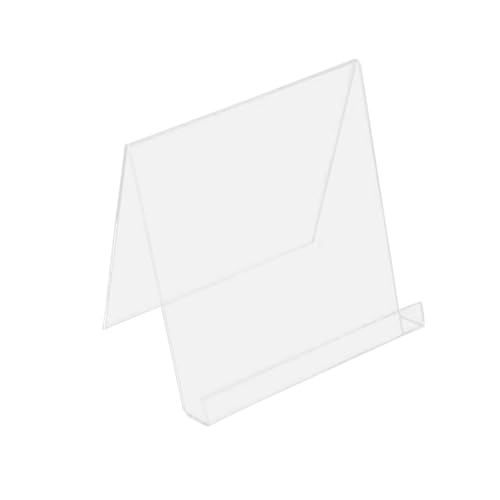 Gadpiparty Acryl Buchhalter Transparente Halterung für Handtaschen Schmuck Tablets und Robustes Design für Schreibtisch Verkaufsregale und Theken Leicht zu Reinigen und Mehrfach Verwendbar Gadpiparty Acryl Buchhalter Transparente Halterung für Handtaschen Schmuck Tablets und Robustes Design für Schreibtisch Verkaufsregale und Theken Leicht zu Reinigen und Mehrfach Verwendbar von Gadpiparty