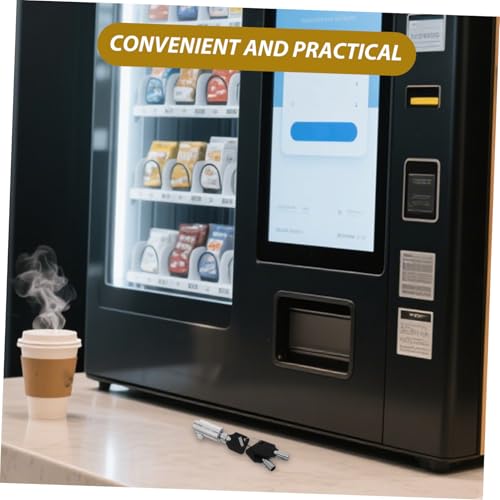 Gadpiparty Aluminiumlegierung Automaten-schloss Tubular-schließsystem Langlebig Korrosionsbeständig für Verkaufsautomaten Getränke Snackspender Sicherheitszylinder Gadpiparty Aluminiumlegierung Automaten-schloss Tubular-schließsystem Langlebig Korrosionsbeständig für Verkaufsautomaten Getränke Snackspender Sicherheitszylinder von Gadpiparty