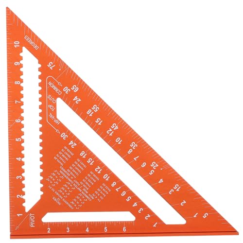 Gadpiparty Aluminiumlegierung Dreieckwinkelmesser Schreiner Werkzeug Präzises Rechtwinkliges Messgerät Für Holzverarbeitung Handwerk Multifunktional Ingenieurmaßstab Gadpiparty Aluminiumlegierung Dreieckwinkelmesser Schreiner Werkzeug Präzises Rechtwinkliges Messgerät Für Holzverarbeitung Handwerk Multifunktional Ingenieurmaßstab von Gadpiparty