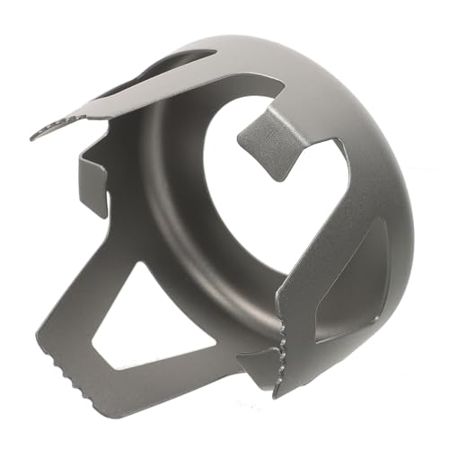 Gadpiparty Aluminiumlegierung Spirituskocher Ständer mit Windschutz Rostfrei Hitzebeständig Stabiler Topfhalter für Campingküche und Outdoor Kocher von Gadpiparty