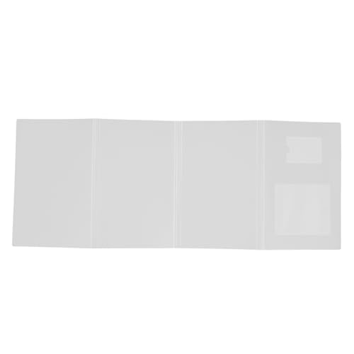 Gadpiparty Anti-Sprüh-Ablenkblech Partition Spritzschutz für Teller Teiler klappbarer Spritzschutz Rezeption Trennbrett für den Schreibtisch Datenschutztafel Abs Transparent von Gadpiparty