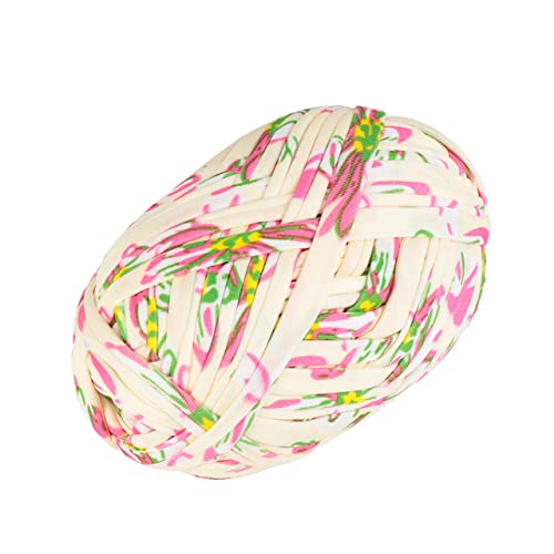 Gadpiparty Baumwolle Seil Baumwolldruckstreifen Stoffstreifen Für DIY-projekte Heimwerkerarbeiten Pflanzenhänger Wandbehänge Koreanische Blumenstreifen von Gadpiparty