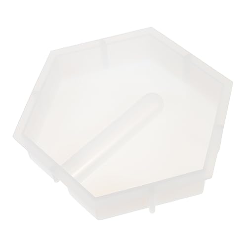 Gadpiparty Blumenvase Silikonform für Diy Sechseckige Vase Halter Gießform für Pflanzenvermehrung Leicht zu Entformen Langlebig Anpassbar für Kreative Projekte von Gadpiparty