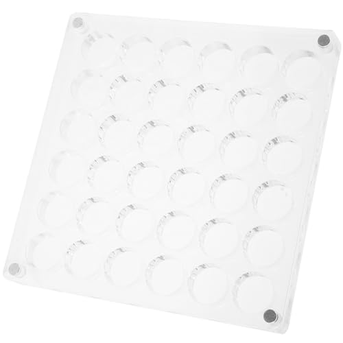 Gadpiparty Bohrkasten aus Acryl klare Mülleimer Nagel-Charm-Boxen Abteil Daten Perlenspeicherbehälter aufbewahrungskorb zubehör Bastelboxen gehäkelter Aufbewahrungsbehälter von Gadpiparty