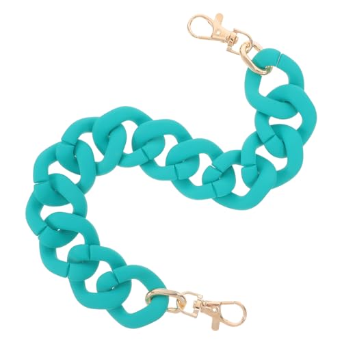 Gadpiparty Breiter Flacher Acryl Handtaschenriemen mit Clips Verstellbar Langlebig Modisch Ersatzgriff für DIY Taschen für Partys und Alltag Türkisblaue Handtaschenkette Gadpiparty Breiter Flacher Acryl Handtaschenriemen mit Clips Verstellbar Langlebig Modisch Ersatzgriff für DIY Taschen für Partys und Alltag Türkisblaue Handtaschenkette von Gadpiparty