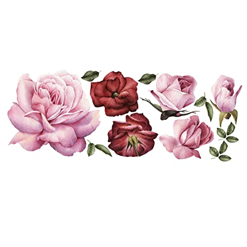 Gadpiparty Bunter Wandsticker Blumenmuster Dekorativer Wandaufkleber für Wohnzimmer und Schlafzimmer Leicht Anzubringen und Rückstandslos Entfernbar für Glatte Wände und Fliesen Gadpiparty Bunter Wandsticker Blumenmuster Dekorativer Wandaufkleber für Wohnzimmer und Schlafzimmer Leicht Anzubringen und Rückstandslos Entfernbar für Glatte Wände und Fliesen von Gadpiparty