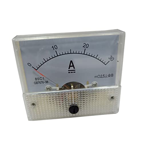 Gadpiparty Analoges Panelmeter Voltmeter-zeiger Dc 30a Bereich Kein Shunt-widerstand Hochwertiger Abs-kunststoff Leicht Zu Lesen Gadpiparty Analoges Panelmeter Voltmeter-zeiger Dc 30a Bereich Kein Shunt-widerstand Hochwertiger Abs-kunststoff Leicht Zu Lesen von Gadpiparty