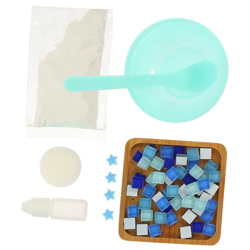 Gadpiparty DIY Mosaik Tassenuntersetzer Becherunterlage Und Tischdeko-Material Für Handgefertigte Tischsets Und Bastelanleitung von Gadpiparty